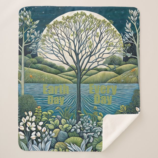 Tag der Erde Sherpadecke (Vorderseite)