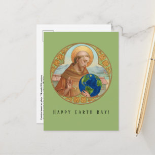Tag der Erde & St. Franz von Assisi Postkarte