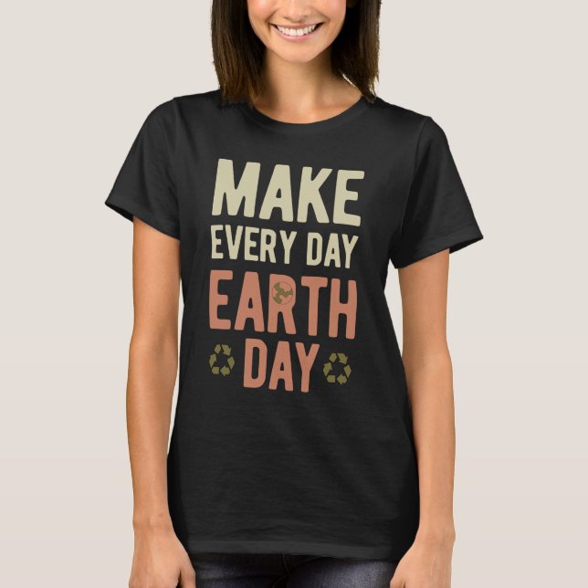 Tag der Erde T-Shirt (Vorderseite)