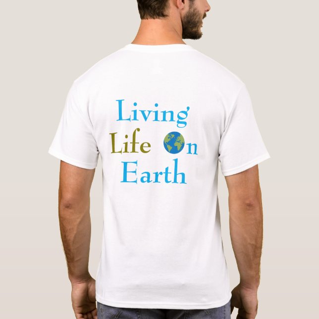 Tag der Erde T-Shirt (Rückseite)