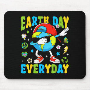 Tag der Erde Täglich Lustiger Dabbing Planet Klein Mousepad