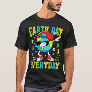 Tag der Erde Täglich Lustiger Dabbing-Planet Klein T-Shirt