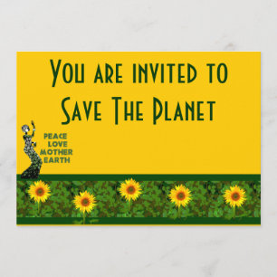Tag der Erde-Tänzer Einladung