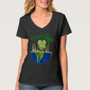 Tag der Erde, Weltumwelttag, es gibt keine T-Shirt
