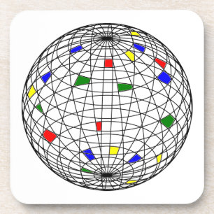 Tag der Erde, Wireframe Getränkeuntersetzer