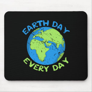 Tag der Erde zum Jahrestag des Planeten Tag der Er Mousepad