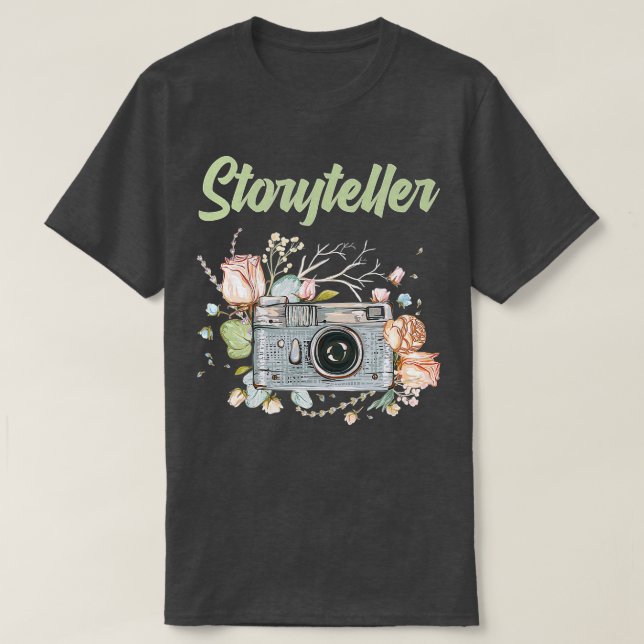 Tag der Fotografie - Fotograf Storyteller T-Shirt (Design vorne)