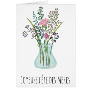 Tag der französischen Mutter Rosa Blume
