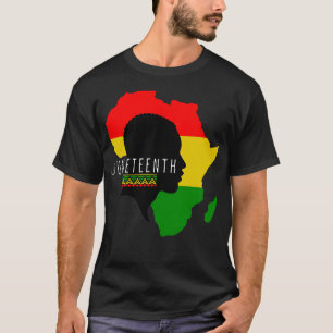 Tag der Freiheit Afrikas in der schwarzen Geschich T-Shirt