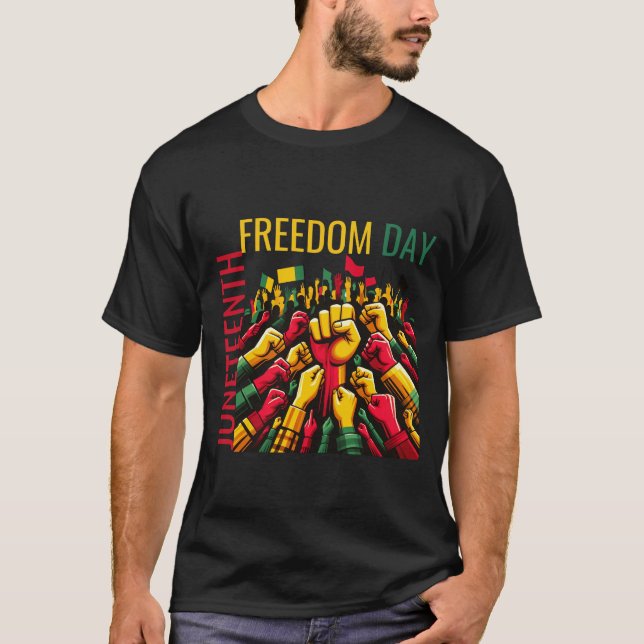 Tag der Freiheit im Jüdischen Raum T-Shirt (Vorderseite)