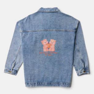 TAG DER FREUNDSCHAFT BESTER FREUND, LUSTIGE BÄREN JEANSJACKE