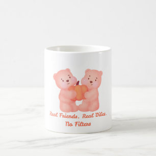 TAG DER FREUNDSCHAFT BESTER FREUND, LUSTIGE BÄREN KAFFEETASSE