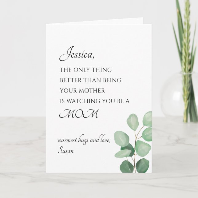 Tag der Gebärdenmutterhütten Dankeskarte (Vorderseite)