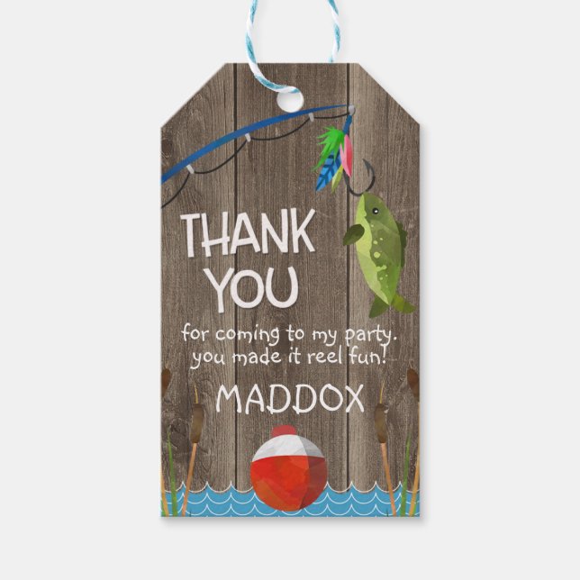 Tag der Geburtstagsfavoriten Geschenkanhänger (Vorderseite)