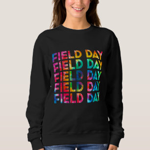 Tag der gefärbte Krawatte am letzten Tag des Schul Sweatshirt