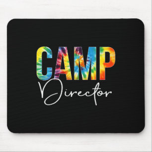 Tag der Gefärbte Krawatte des Campingleiters Mousepad