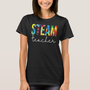Tag der Gefärbte Krawatte des Dampflehrers Hallo Z T-Shirt