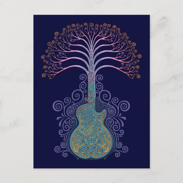 Tag der Gitarre Postkarte (Vorderseite)