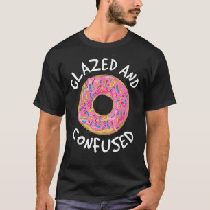 Tag der glänzenden und verwirrten Donut-Doughnut T-Shirt