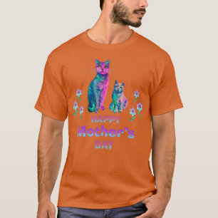 Tag der glücklichen Mütter der Katze 1 T-Shirt