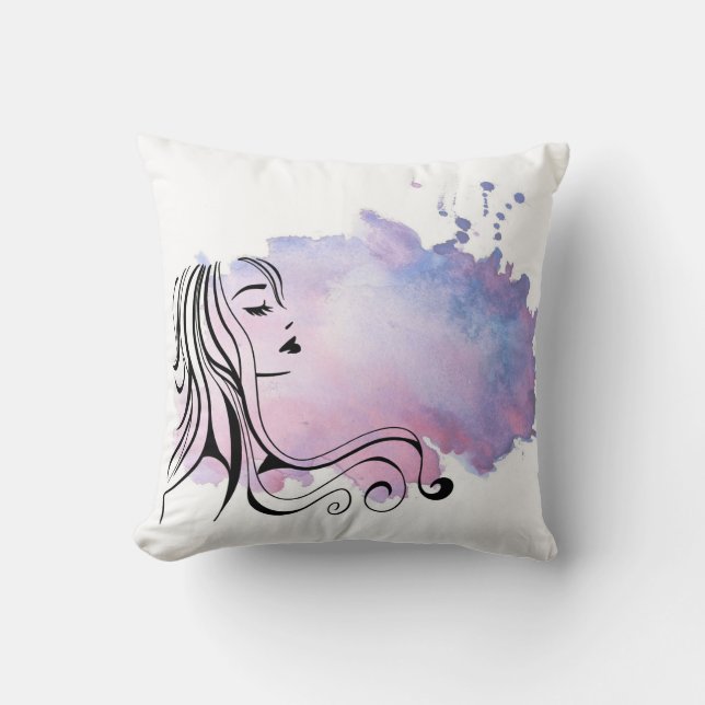 Tag der glücklichen Mütter Frau Frauentag Kissen (Vorderseite)