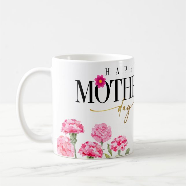 Tag der glücklichen Mütter Kaffeetasse (Links)
