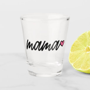Tag der glücklichen Mütter, Lieblings-Mama, Mutt Schnapsglas