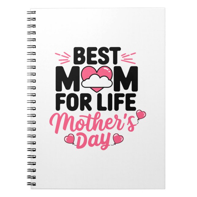 Tag der glücklichen Mütter Notizblock (Vorderseite)