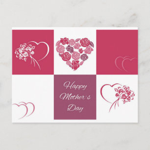 Tag der glücklichen Mütter Postkarte