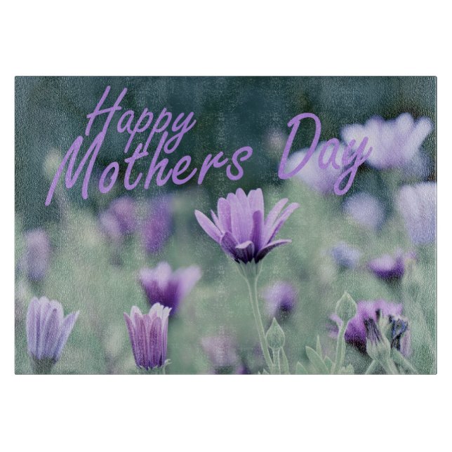 "Tag der glücklichen Mütter" Schneidebrett (Vorderseite)