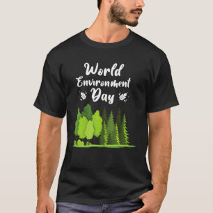 Tag der glücklichen Umwelt unser Planet 16 T-Shirt