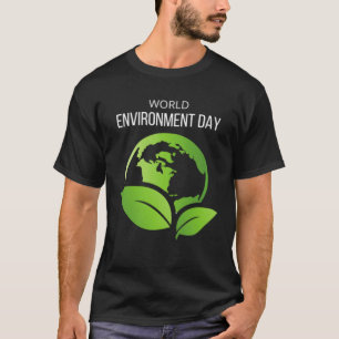 Tag der glücklichen Umwelt unser Planet 32 T-Shirt