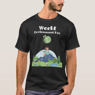 Tag der glücklichen Umwelt unser Planet 3 T-Shirt