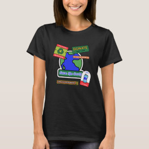 Tag der glücklichen Umwelt unser Planet 3 T-Shirt