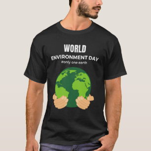 Tag der glücklichen Umwelt Unser Planet 4 T-Shirt