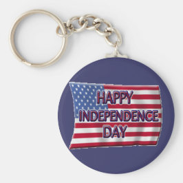 Tag der glücklichen Unabhängigkeit Schlüsselanhänger