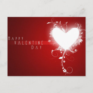 Tag der glücklichen Valentine Feiertagspostkarte