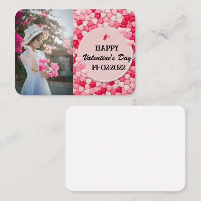 Tag der Glücksträhne Mitteilungskarte (Vorne/Hinten)