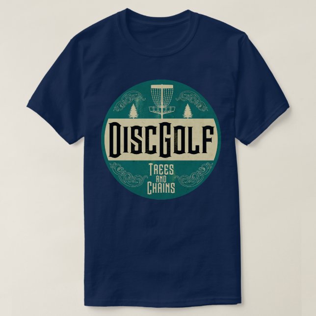 Tag der Golfbäume und Ketten T-Shirt (Design vorne)