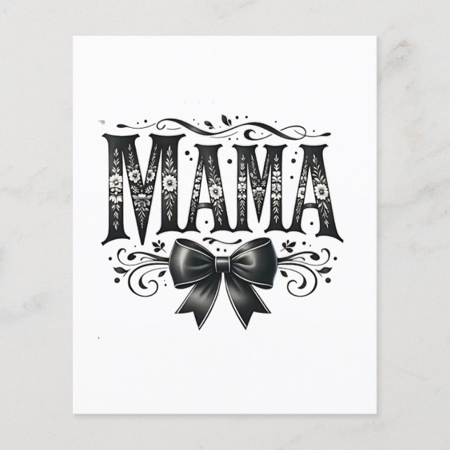 Tag der Großmütter der Mama Oma Flyer (Vorne)