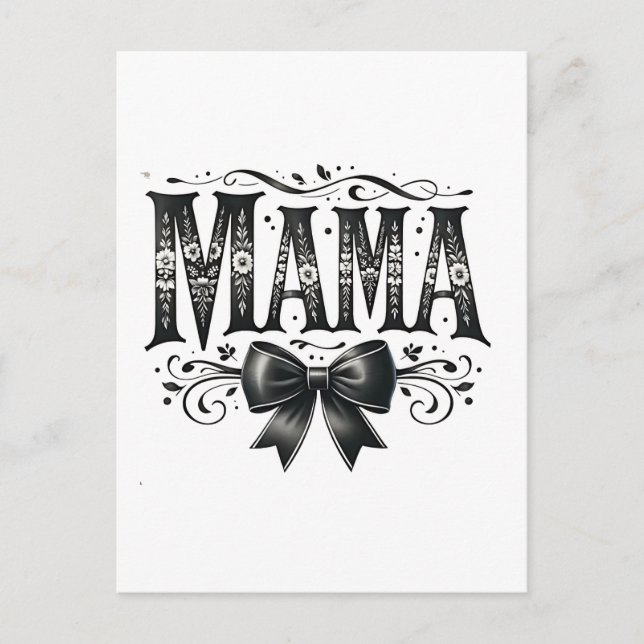 Tag der Großmütter der Mama Oma Postkarte (Vorderseite)