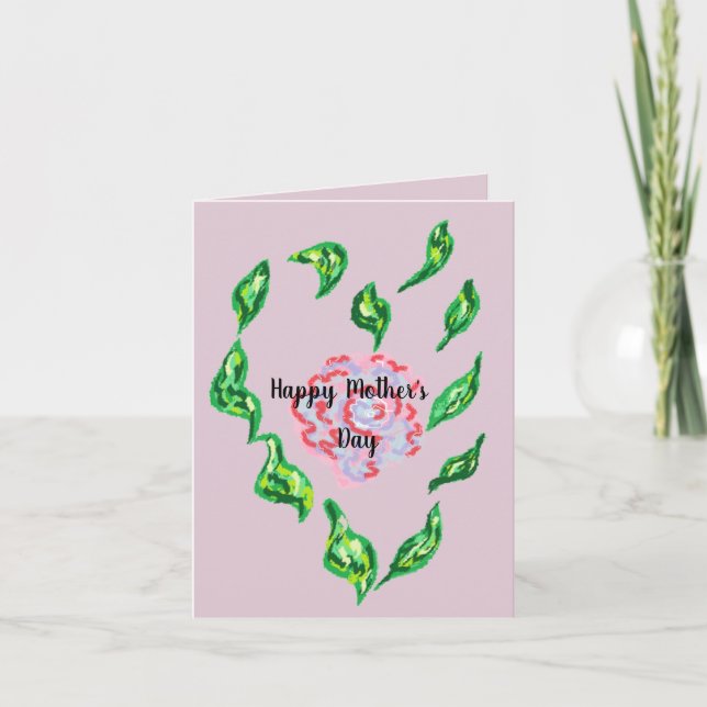 Tag der Grußkartenmütter Karte (Vorderseite)