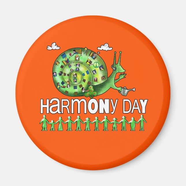 Tag der Harmonie Magnet (Vorne)
