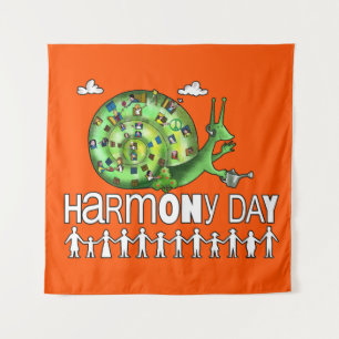 Tag der Harmonie Wandteppich