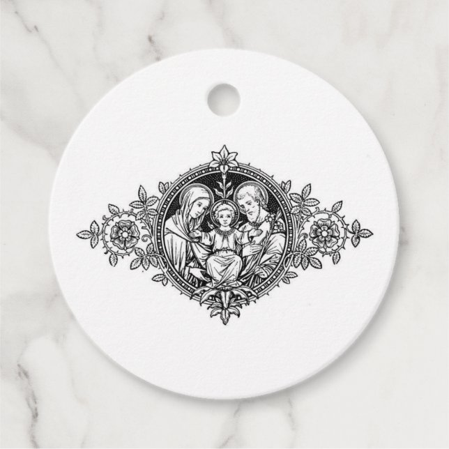 Tag der Heiligen Familie Geschenkanhänger (Vorderseite)