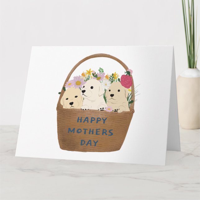 Tag der Hunde Dankeskarte (Vorderseite)