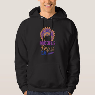 Tag der indigenen Völker für einen amerikanischen  Hoodie