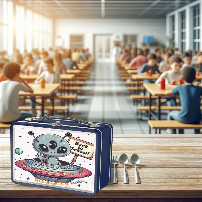 Tag der intergalaktischen Schule Metall Brotdose (Von Creator hochgeladen)