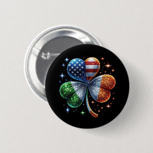 Tag der irischen Flagge ST PATRICKS Button