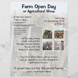 Tag der landwirtschaftlichen Erschließung oder Lan Flyer